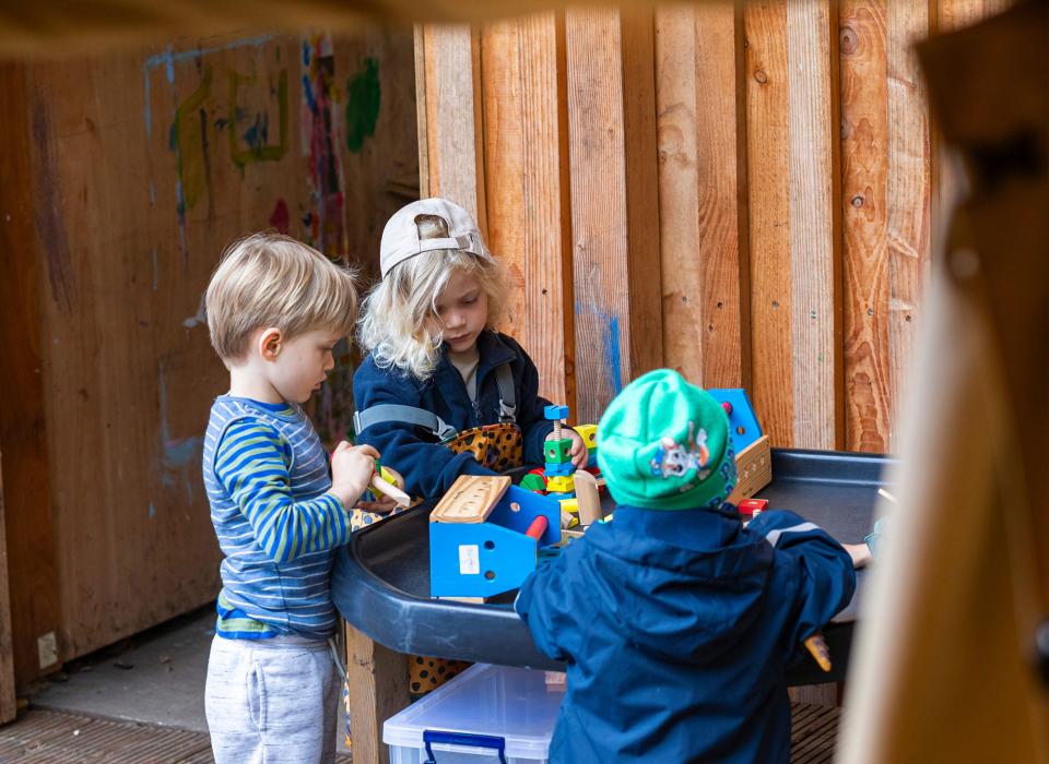 Liberty Nursery outdoor play